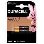 Duracell MN2500 Ultra Alkaline Battery AAAA 1.5V - Pack of 2