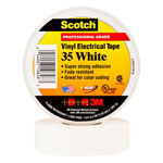 3M™ 80611211550 Scotch 35 Weatherproof Adhesive PVC Tape White 19mm x 20m