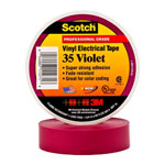 3M™ 80610834006 Scotch 35 Weatherproof Adhesive PVC Tape Violet 19mm x 20m