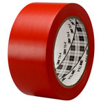 3M™ 70006299864 764i General Purpose Vinyl Tape PVC Red 50mm x 33m