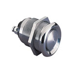 Bulgin MP0013 Vandal Resistant Pushbutton SPST, Off-On 50V 1A 19.2mm