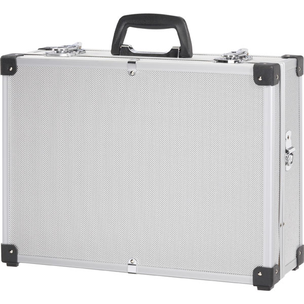 Toolcraft 815085 Aluminium Empty Tool Case 425 x 305 x 135mm Rapid Online