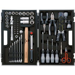 Toolcraft 820895 Tool Box 60pcs