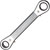 Toolcraft 814005 Ratcheting Ring Spanners Set Of 7