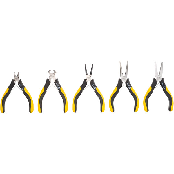 Click to view product details and reviews for Toolcraft 820939 Esd Electronic Pliers Set 5pcs.