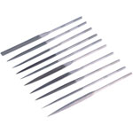 Toolcraft 821006 Needle File Set 180mm 10 Piece