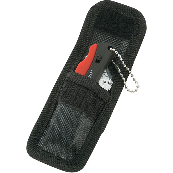 Toolcraft 825989 Utility Knife In Pouch With 5 Blades | Rapid Online