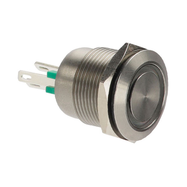 Click to view product details and reviews for Bulgin Mpi002 28 Gn Anti Vandal Switch Spst 24v Dc 50ma Green Ring.