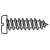 Toolcraft Slotted Flat Top Sheet Metal Screws DIN 7971 2.2 x 9.5mm Pack Of 20
