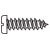 Toolcraft Slotted Flat Top Sheet Metal Screws DIN 7971 2.9 x 9.5mm Pack Of 20