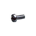 Toolcraft Slotted Cylinder Head Screws DIN 84 Grade 4.8 M2.5 x 10mm Pack Of 100