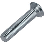 Toolcraft 194817 Slotted Countersunk Screws DIN 963 4.8 Steel M2x10mm Pk 100