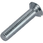 Toolcraft 189085 Slotted Countersunk Screws DIN 963 4.8 Steel M3x12mm Pk 100