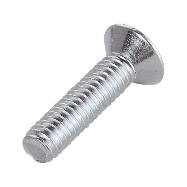 Toolcraft 194636 Phillips Countersunk Screws DIN 965 4.8 Steel M3x...