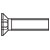 Toolcraft Hex Socket Countersink Screws DIN 7991 10.9 Steel M2.5x20mm Pack Of 20