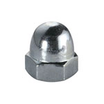 Toolcraft 194786 Domed Cap Nuts DIN 1587 Galvanized Steel M3 Pack Of 10