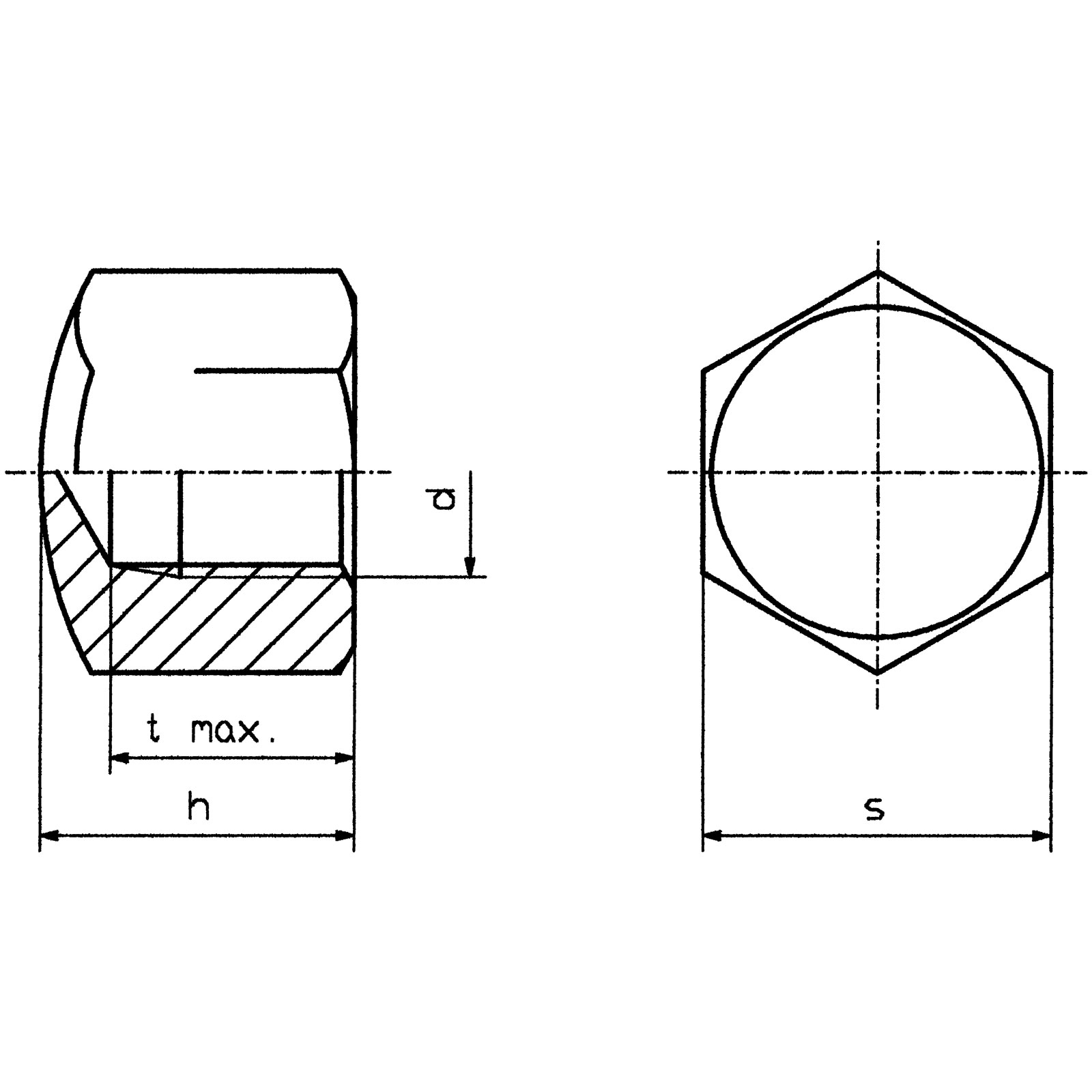 Toolcraft 194782 Low Form Domed Cap Nuts DIN 917 Galvanized Steel M3