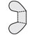 Toolcraft Wing Nuts DIN 315 Galvanised Steel M4 Pack Of 10