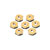 Toolcraft Brass Hexagonal Nuts DIN 934 M2 Pack Of 100