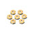 Toolcraft Brass Hexagonal Nuts DIN 934 M3 Pack Of 100