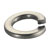 Toolcraft 194675 Stainless Steel Lock Washers Form B DIN 127 A2 M2 Pack Of 100