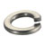 Toolcraft 194678 Stainless Steel Lock Washers Form B DIN 127 A2 M2.5 Pack Of 100