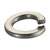 Toolcraft 194680 Stainless Steel Lock Washers Form B DIN 127 A2 M3 Pack Of 100