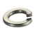 Toolcraft 194681 Stainless Steel Lock Washers Form B DIN 127 A2 M4 Pack Of 100