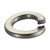 Toolcraft 194687 Spring Steel Lock Washers Form B DIN 127 M3 Pack Of 100