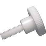 Toolcraft Knurled Thumb Screws With Slot DIN 465 Polyamide M5 x 10mm Pack Of 10