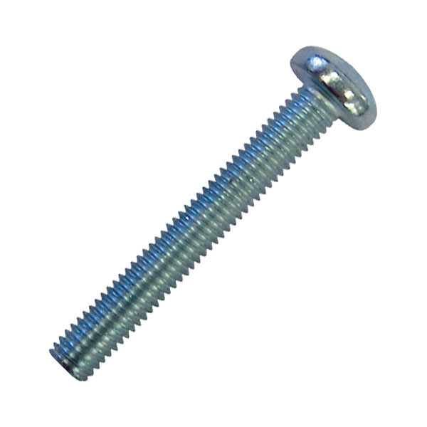 Toolcraft Torx Panhead Screws DIN 7985 4.8 Zinc M3 x 6mm Pack Of 100