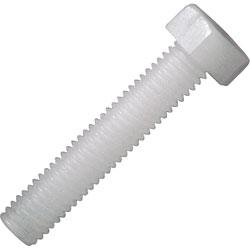 Toolcraft Hexagonal Screw DIN 933 Polyamide M4 x 20mm Pack Of 10