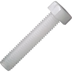 Toolcraft Hexagonal Screw DIN 933 Polyamide M2 x 16mm Pack Of 10