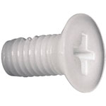 Toolcraft Phillips Countersunk Screw DIN 965 Polyamide M6 x 20mm Pack Of 10