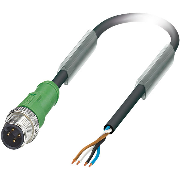  1668043 Sensor/Actuator Cable 1.5m Black-Grey