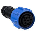 Bulgin PX0911/07/S Buccaneer Flex Socket 7 Way 430V 13 to 15mm Cable IP68