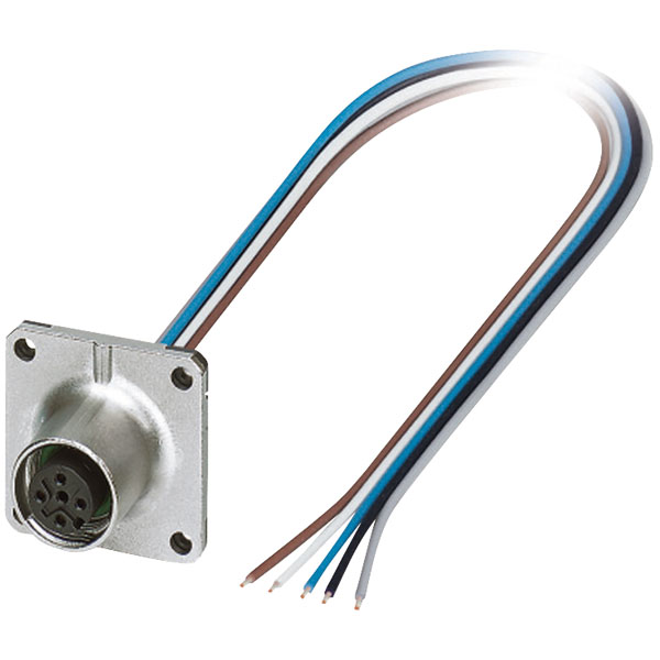  1440986 M12 Sensor/Actuator Plug SACC-SQ-M12FS-5CON-25F/0.5
