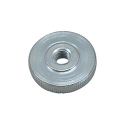 Toolcraft 886279 Knurled Nuts Grade 5 Galvanized Steel M4 Pk 10