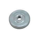 Toolcraft DIN 467 - 5 ZN Knurled Nuts DIN 467 Grade 5 Galvanized Steel M5 Pk 10
