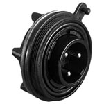 Bulgin PX0747/P Panel Mount Plug External Thread 4P 277V 10A Screw IP68