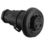 Bulgin PX0740/S Flex Inline Socket External Thread 6P 277V 5A Screw IP68