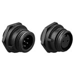 Bulgin PX0412/02S Buccaneer Line Socket Panel Mount 2-pole 250V AC 8A IP68