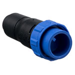 Bulgin PX0410/02P/5560 Flex Cable Connector Plug 250V 8A 2-pole 5.5 to 6mm