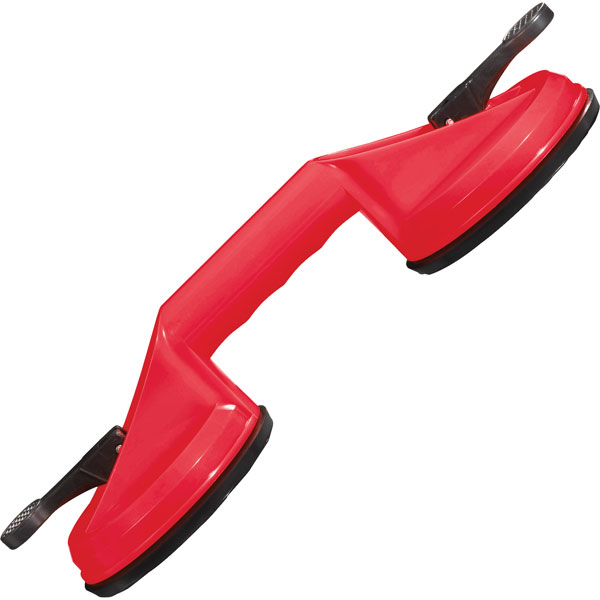 Toolcraft Double Suction Lifter 120mm Load-Bearing Capacity: 70 kg
