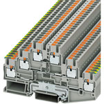 Phoenix Contact 3210541 Push-in three-level terminal PIT 0.14 - 4 mm² Grey