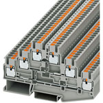 Phoenix Contact 3210499 Push-in three-level terminal PIT 0.14 - 4 mm² Grey