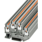 Phoenix Contact 3210567 Push-In double level terminal 0.14 - 4 mm² Grey