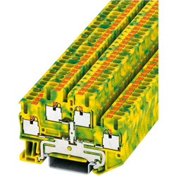 Phoenix Contact 3210596 Push-in Double-level Terminal 0.14-4mm² Green-Yellow