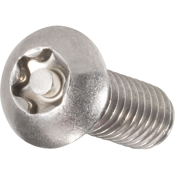 Toolcraft 88116 Tamperproof Torx Panhead Screws A2 Stainless M6x40...