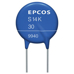 Epcos B72214S0750K101 75V 20J 14mm Standard series Metal Oxide Leaded Varistor